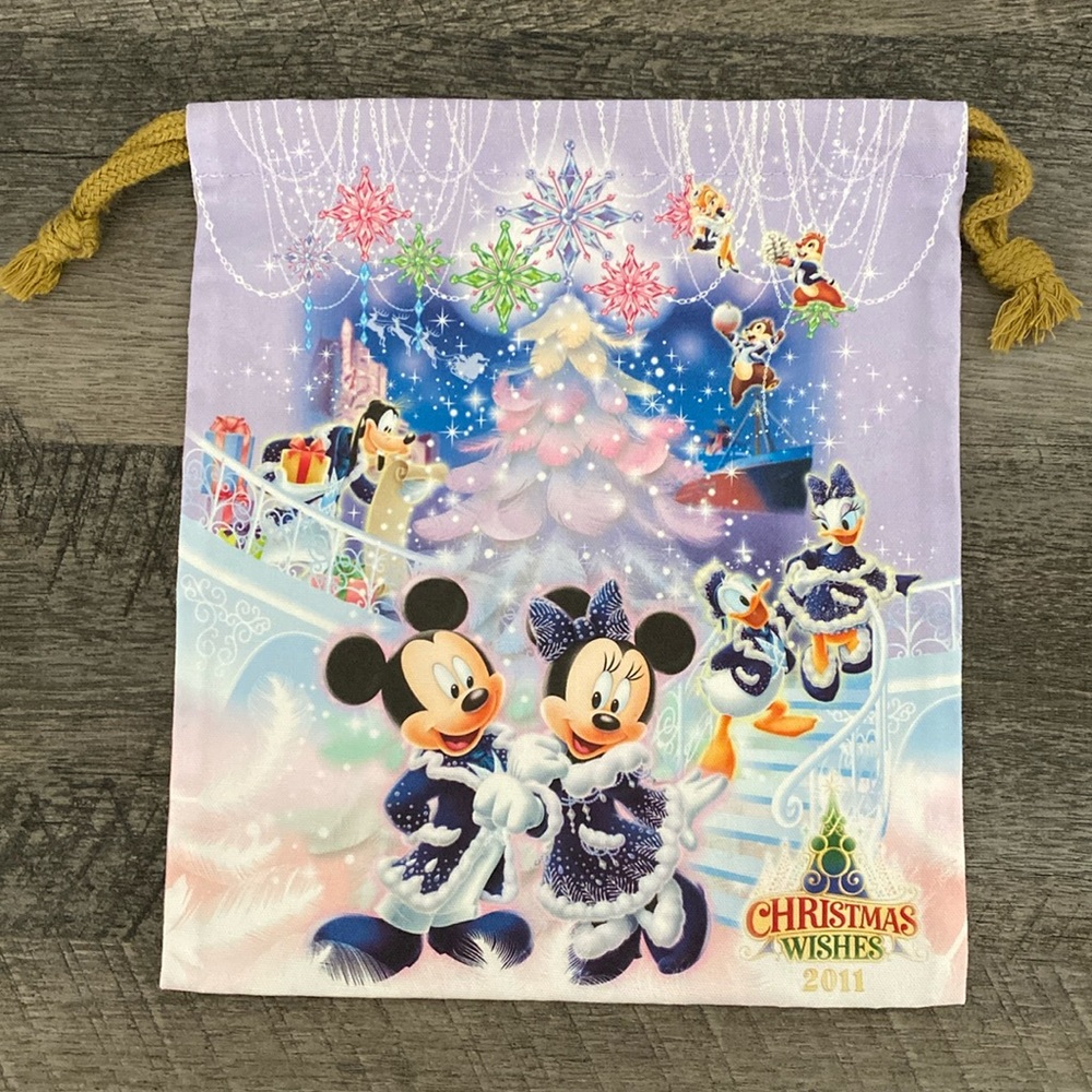 2011 Christmas Wishes Drawstring